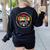 Recess Squad Crew Teachers Students Monitor Back To School Women's Sweatshirt Back Print Black