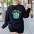 Reduce Reuse Recycle Respect Earth Day Teacher Girl Women Women's Sweatshirt Back Print Black Reduce Reuse Recycle Respect Earth Day Teacher Girl Women Women's Sweatshirt Back Print Black