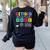 Retired Science Teacher Periodic Table Teacher Life Women's Sweatshirt Back Print Black Retired Science Teacher Periodic Table Teacher Life Women's Sweatshirt Back Print Black