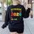 Retirement Class Of 2026 Countdown In Progress Teacher Women's Sweatshirt Back Print Black Retirement Class Of 2026 Countdown In Progress Teacher Women's Sweatshirt Back Print Black