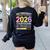 Retirement Class Of 2026 Teacher Countdown Loading Teacher Women's Sweatshirt Back Print Black Retirement Class Of 2026 Teacher Countdown Loading Teacher Women's Sweatshirt Back Print Black
