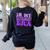 In My Retirement Era Groovy Retired Teacher 2025 Women Women's Sweatshirt Back Print Black In My Retirement Era Groovy Retired Teacher 2025 Women Women's Sweatshirt Back Print Black