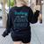 Retro Groovy Teaching Is My Super Power Teacher's Present Men Women Women's Sweatshirt Back Print Black Retro Groovy Teaching Is My Super Power Teacher's Present Men Women Women's Sweatshirt Back Print Black