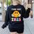 You Got This Retro Smile Motivational Testing Day Teacher Women's Sweatshirt Back Print Black