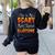 This Is My Scary Math Teacher Costume Halloween Women's Sweatshirt Back Print Black This Is My Scary Math Teacher Costume Halloween Women's Sweatshirt Back Print Black