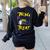 School Math Teacher Halloween 2022 Trig Or Treat Shirt Women's Sweatshirt Back Print Black School Math Teacher Halloween 2022 Trig Or Treat Shirt Women's Sweatshirt Back Print Black