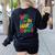 School Teachers Motivational Quote We Can Do Hard Things Men Women Kids Women's Sweatshirt Back Print Black School Teachers Motivational Quote We Can Do Hard Things Men Women Kids Women's Sweatshirt Back Print Black