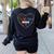 School For Teachers Students Monitor Recess Crew Team Women's Sweatshirt Back Print Black School For Teachers Students Monitor Recess Crew Team Women's Sweatshirt Back Print Black