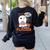 Science Teacher Cute Ghost Halloween Teacher Men Women Women's Sweatshirt Back Print Black Science Teacher Cute Ghost Halloween Teacher Men Women Women's Sweatshirt Back Print Black