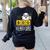 Science Teacher Halloween Elements Of Surprise Chemistry Women's Sweatshirt Back Print Black