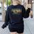 Sedona Women's Sweatshirt Back Print Black