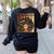 Smart Teacher Afro Girl Melanin African American Wowen Women's Sweatshirt Back Print Black Smart Teacher Afro Girl Melanin African American Wowen Women's Sweatshirt Back Print Black