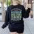 Social Studies Teacher Appreciation Men Women Women's Sweatshirt Back Print Black Social Studies Teacher Appreciation Men Women Women's Sweatshirt Back Print Black
