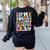In My Social Studies Teacher Era Cute Social Studies Teacher Women's Sweatshirt Back Print Black In My Social Studies Teacher Era Cute Social Studies Teacher Women's Sweatshirt Back Print Black