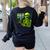Solve The Problem Skeleton Teacher Halloween Math Six Seven Women's Sweatshirt Back Print Black Solve The Problem Skeleton Teacher Halloween Math Six Seven Women's Sweatshirt Back Print Black