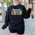 Special Education Dream Team Back To School SPED Teacher Women's Sweatshirt Back Print Black Special Education Dream Team Back To School SPED Teacher Women's Sweatshirt Back Print Black