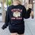 Specials Boo Crew Art Music Pe Tech Teacher Ghost Halloween Women's Sweatshirt Back Print Black