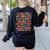 Sped Caffeinate Advocate Laminate Educate Teacher Men Women Kids Women's Sweatshirt Back Print Black Sped Caffeinate Advocate Laminate Educate Teacher Men Women Kids Women's Sweatshirt Back Print Black