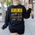 Spelling Bee Halloween Pun Costume Beekeeper Teacher Women's Sweatshirt Back Print Black Spelling Bee Halloween Pun Costume Beekeeper Teacher Women's Sweatshirt Back Print Black