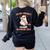 In My Spooky Math Teacher Era Groovy Retro Halloween Costume For Men Women Women's Sweatshirt Back Print Black In My Spooky Math Teacher Era Groovy Retro Halloween Costume For Men Women Women's Sweatshirt Back Print Black