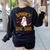 Spooky Science Teacher Ghost Halloween School Women Women's Sweatshirt Back Print Black Spooky Science Teacher Ghost Halloween School Women Women's Sweatshirt Back Print Black