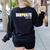STEAM Teacher Back To School STEM Innovate Science For Men Women Kids Women's Sweatshirt Back Print Black STEAM Teacher Back To School STEM Innovate Science For Men Women Kids Women's Sweatshirt Back Print Black