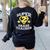 Super 2nd Grade Teacher Hero Women's Sweatshirt Back Print Black Super 2nd Grade Teacher Hero Women's Sweatshirt Back Print Black
