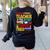 Super Teacher By Day Super Tired By Night Superhero Teacher Women's Sweatshirt Back Print Black Super Teacher By Day Super Tired By Night Superhero Teacher Women's Sweatshirt Back Print Black