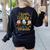 I Teach The Cutest Owls On The Branch Teacher Fall Autumn Women's Sweatshirt Back Print Black I Teach The Cutest Owls On The Branch Teacher Fall Autumn Women's Sweatshirt Back Print Black