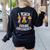 I Teach Superheroes Cute Back To School Teacher Women's Sweatshirt Back Print Black I Teach Superheroes Cute Back To School Teacher Women's Sweatshirt Back Print Black