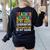 Teacher Assistant Is My Name Coordinating Teacher Aide For Men Women Women's Sweatshirt Back Print Black