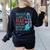 Teacher Dinosaurs Didnt Read Look What Happened Book Reading Women's Sweatshirt Back Print Black Teacher Dinosaurs Didnt Read Look What Happened Book Reading Women's Sweatshirt Back Print Black