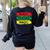 Teacher Magic Black History Month Educator For Men Women Women's Sweatshirt Back Print Black Teacher Magic Black History Month Educator For Men Women Women's Sweatshirt Back Print Black