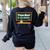 Teacher In The Making Future Teacher Kids Back To School Women's Sweatshirt Back Print Black Teacher In The Making Future Teacher Kids Back To School Women's Sweatshirt Back Print Black