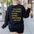 Teacher Or Professor Essay Thesis Writing Joke For Men Women Women's Sweatshirt Back Print Black
