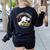 Teacher-Saurus Dinosaur Teacher Design T-Rex Design Women's Sweatshirt Back Print Black Teacher-Saurus Dinosaur Teacher Design T-Rex Design Women's Sweatshirt Back Print Black
