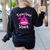 Teacher Shark Female Teacher Women's Sweatshirt Back Print Black Teacher Shark Female Teacher Women's Sweatshirt Back Print Black
