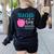Teacher Of Tiny Humans Preschool Pre K Kindergarten Teacher Women's Sweatshirt Back Print Black Teacher Of Tiny Humans Preschool Pre K Kindergarten Teacher Women's Sweatshirt Back Print Black