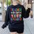 Teacher Of Tiny Superheroes Women's Sweatshirt Back Print Black Teacher Of Tiny Superheroes Women's Sweatshirt Back Print Black