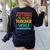Teacher Voice Teacherlife Primary School Teacher Women's Sweatshirt Back Print Black Teacher Voice Teacherlife Primary School Teacher Women's Sweatshirt Back Print Black