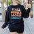 Teacher Y'All Gonna Learn Today First Day Of School Teachers Women's Sweatshirt Back Print Black Teacher Y'All Gonna Learn Today First Day Of School Teachers Women's Sweatshirt Back Print Black