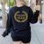 Teacher Of The Year Greatest Ever Award Day Women's Sweatshirt Back Print Black