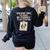 Teachers 67 Meme Women's Sweatshirt Back Print Black Teachers 67 Meme Women's Sweatshirt Back Print Black