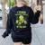 Teachers Day Women's Sweatshirt Back Print Black Teachers Day Women's Sweatshirt Back Print Black