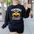 Teachers Are Just Superheroes In Disguise School Women Men Women's Sweatshirt Back Print Black Teachers Are Just Superheroes In Disguise School Women Men Women's Sweatshirt Back Print Black