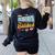 Teacher's Sidekick Teacher Assisting Teaching Assistant Women's Sweatshirt Back Print Black Teacher's Sidekick Teacher Assisting Teaching Assistant Women's Sweatshirt Back Print Black