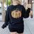 Teachers Students Fall Book Pumpkin Fall Librarians Bookworm Women's Sweatshirt Back Print Black Teachers Students Fall Book Pumpkin Fall Librarians Bookworm Women's Sweatshirt Back Print Black