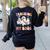 Teaching My Boos Teacher Cute Ghost Teacher Halloween Women's Sweatshirt Back Print Black Teaching My Boos Teacher Cute Ghost Teacher Halloween Women's Sweatshirt Back Print Black
