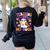 Teaching My Boos Teacher Ghost Teach Halloween Teacher Women's Sweatshirt Back Print Black Teaching My Boos Teacher Ghost Teach Halloween Teacher Women's Sweatshirt Back Print Black