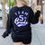 Team 5th Grade Fifth For Teacher Or Students Women's Sweatshirt Back Print Black Team 5th Grade Fifth For Teacher Or Students Women's Sweatshirt Back Print Black